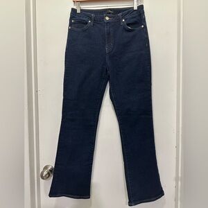 Quince Dark Blue Straight Leg Jeans